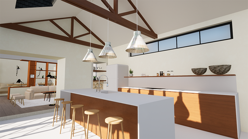 cuisine-3D-interieur-architecture-interieur-bois-charpente-poutre